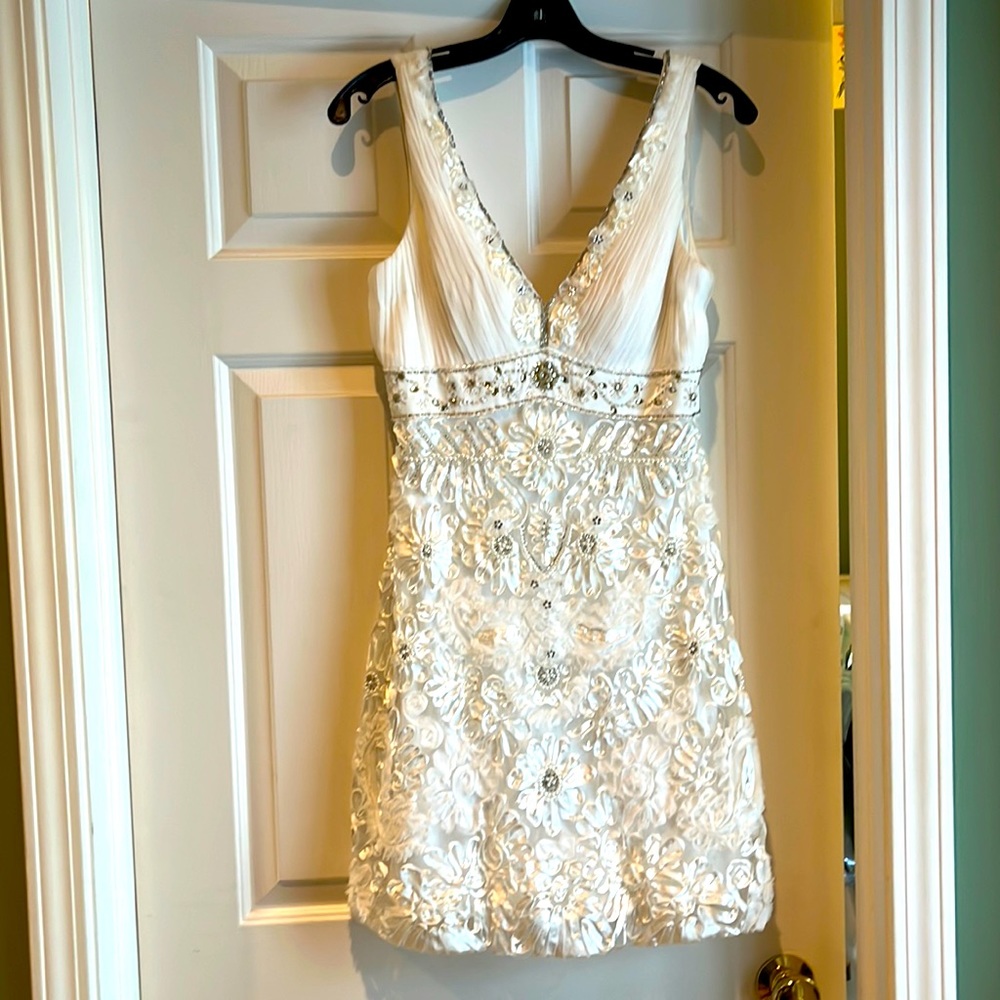 Sue Wong size 4 mini dress- worn once.
